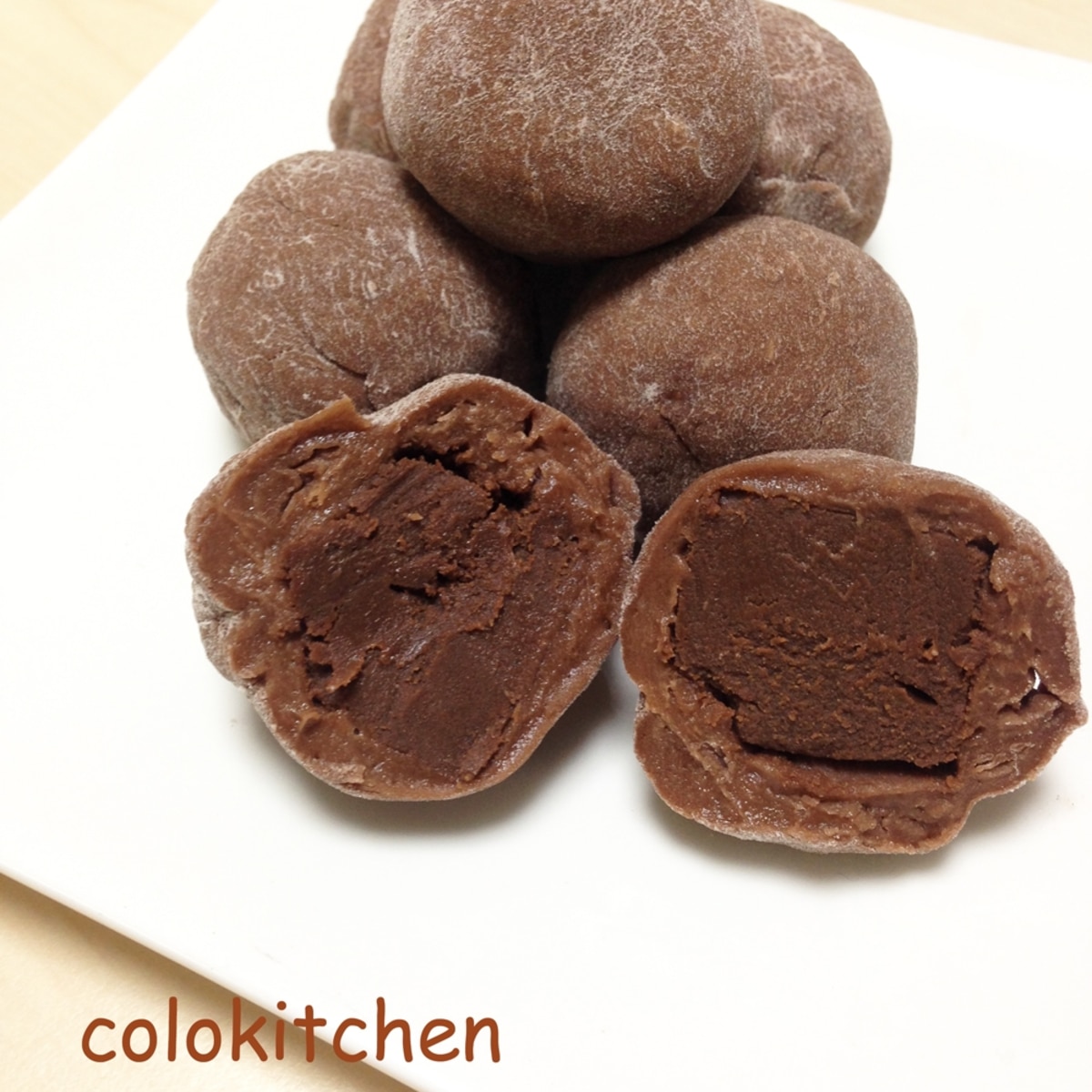 もちっと生チョコ大福 レシピ 作り方 By Colokitchen 楽天レシピ もちっと生チョコ大福 レシピ 作り方 By Colokitchen 楽天レシピ